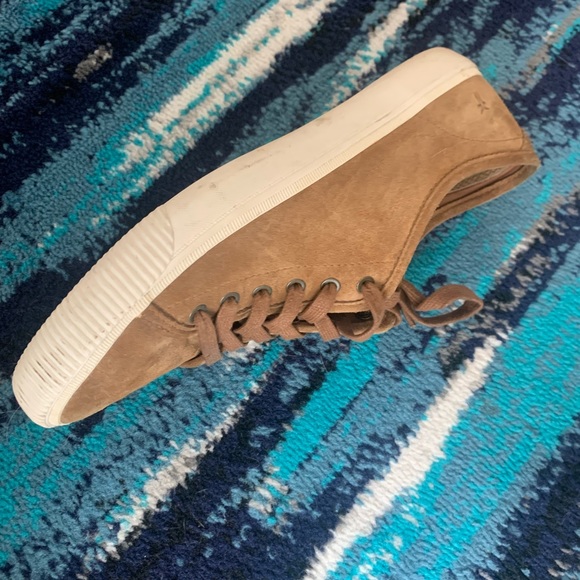 Frye Yellowish Brown Low Suede Shoe - Picture 5 of 8